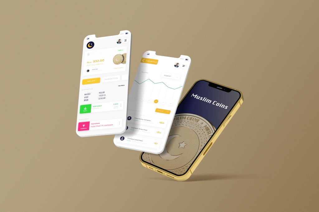 MUSC app triptych mockup
